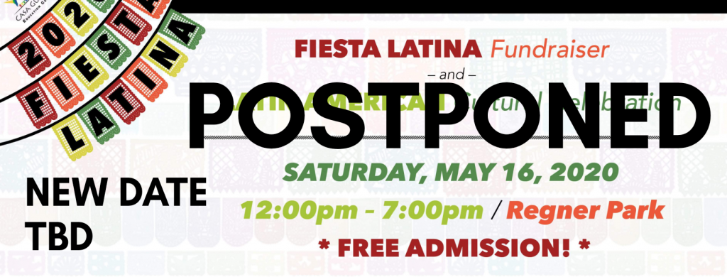 Fiesta Latina postponed