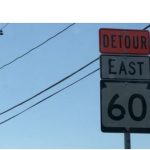 Highway 60 detour
