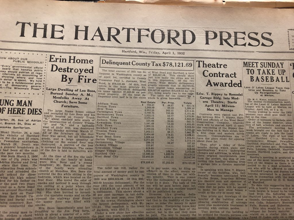 Hartford Press 1932