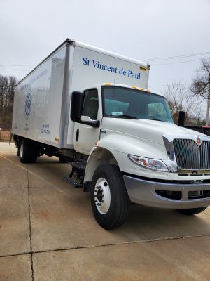 St. Vincent de Paul new truck