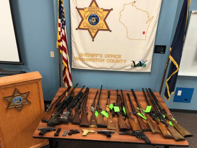 weapons recovered