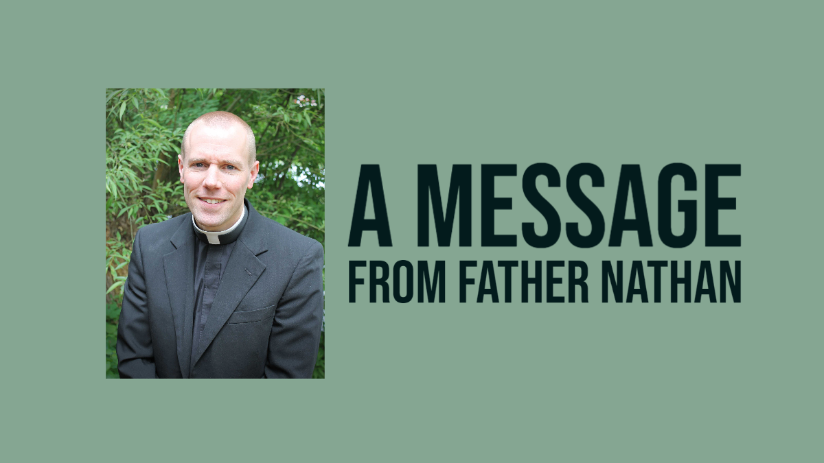 Message from Rev. Nathan