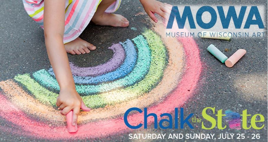 Museum of Wisconsin Art Chalk the State