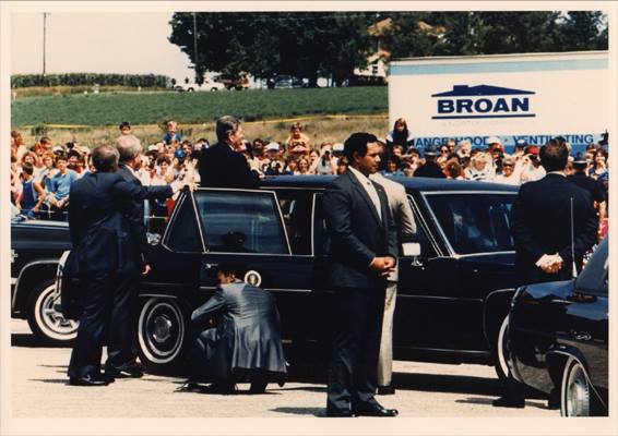 Ronald Reagan at Broan