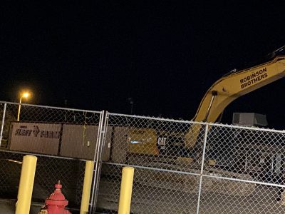 heavy machinery at Fleet Farm