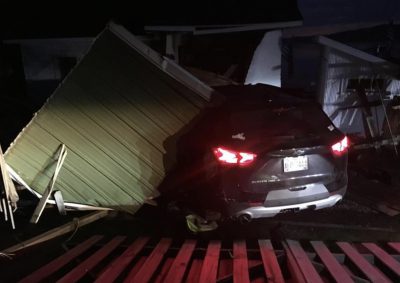 Car into home