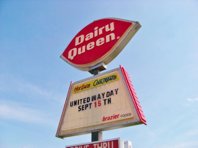 Dairy Queen sign