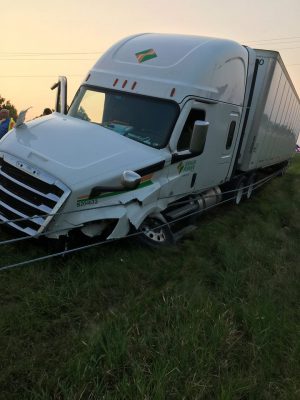 semi accident