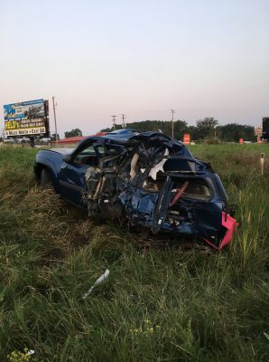 car crash on I41