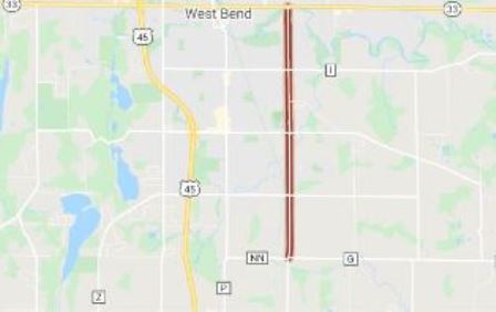 Pavement repainting under way, slowing traffic along River Road