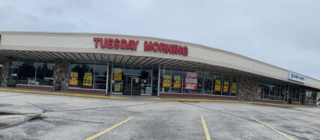 Tuesday Morning closing 