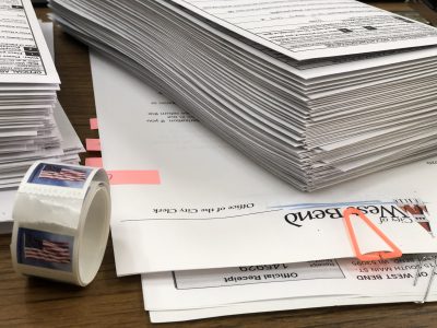 Election Day ballots