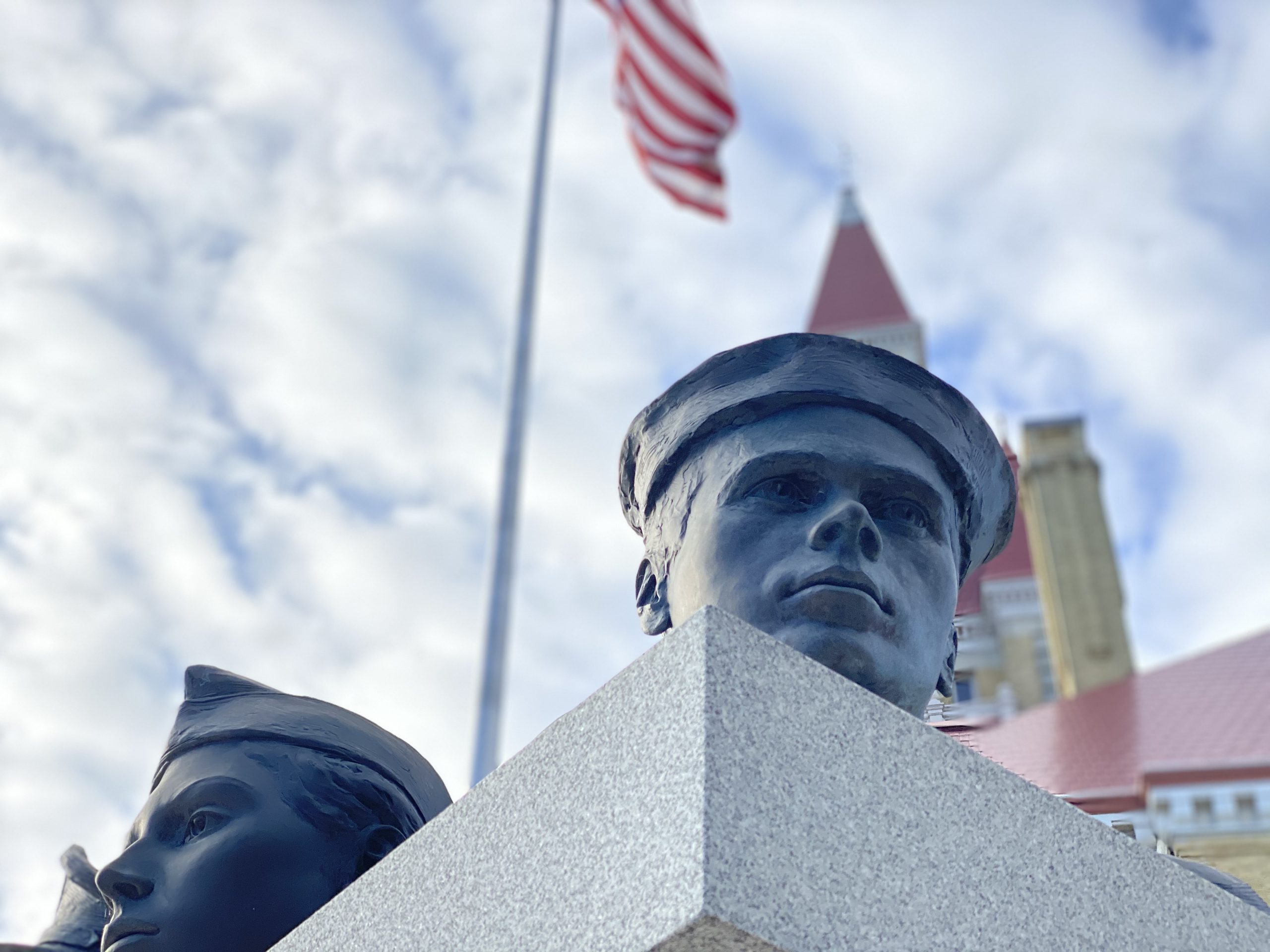 veteran, flag