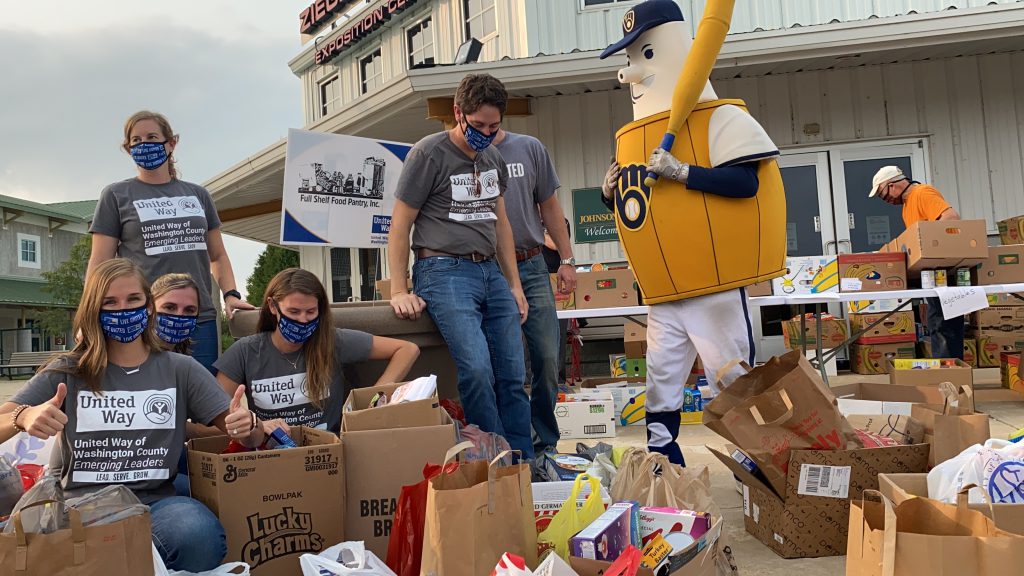 United Way food drive