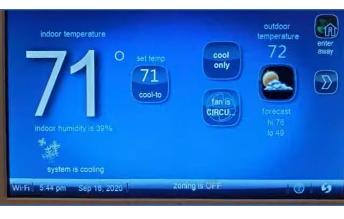 wi-fi thermostat