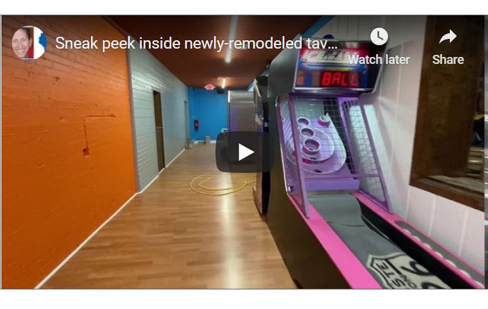 VIDEO | Sneak peek inside remodeled tavern