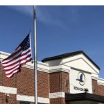 half staff, flag