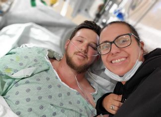 Kewaskum man on the mend following horrific accident Joey and Carrie