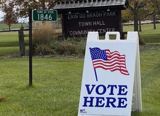 Town of Erin, election, vote