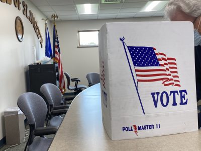 in-person absentee voting, ballot