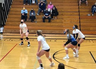 West Bend JV1 volleyball