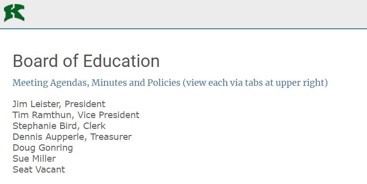 Kewaskum School Board