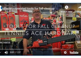VIDEO | Tennies Ace Hardware has all your tools for fall cleanup