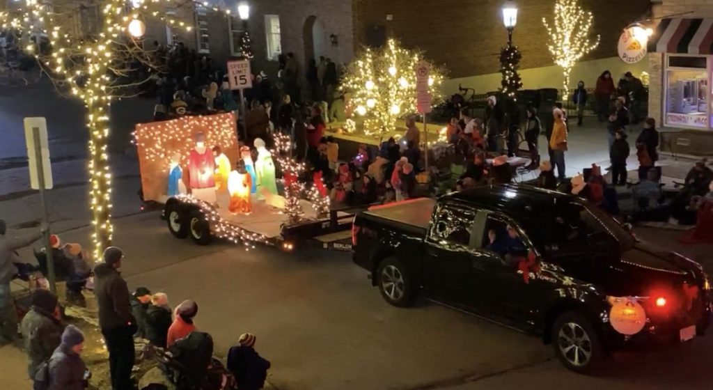 West Bend Christmas Parade security