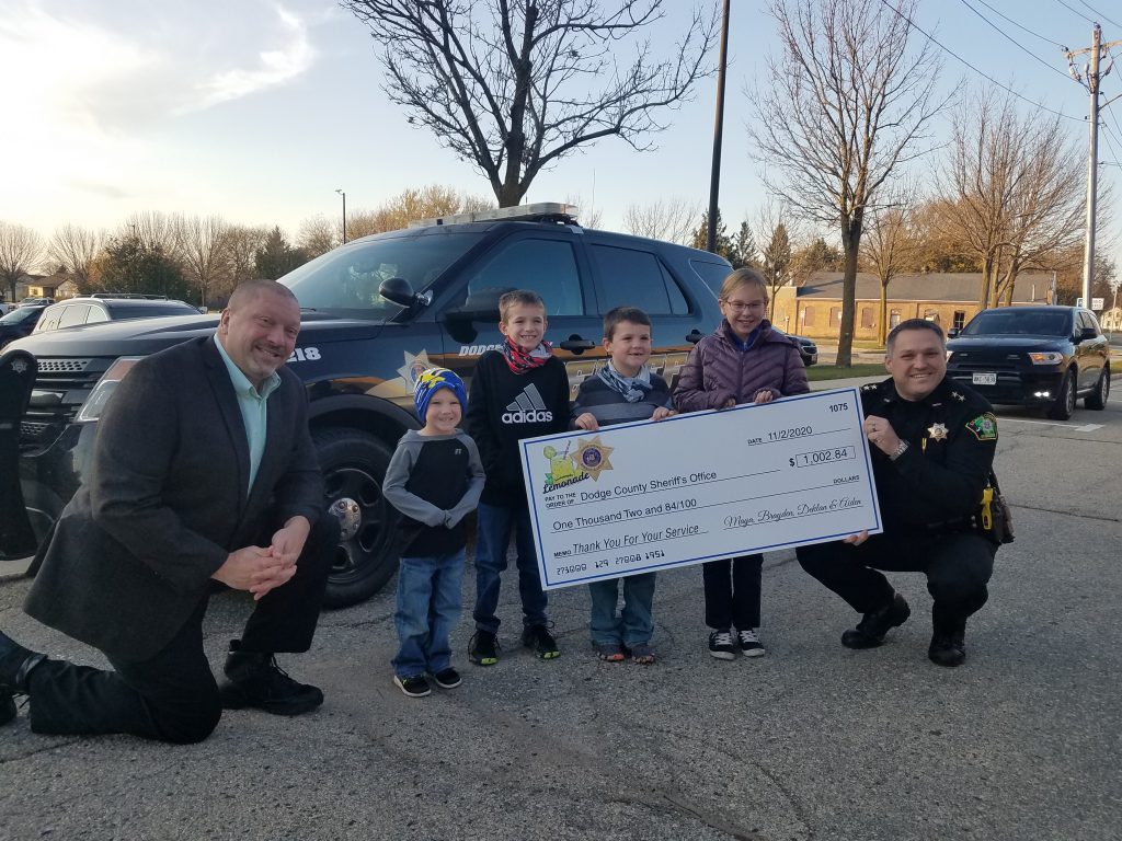 Town of Herman donation, lemonade