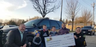 Town of Herman donation