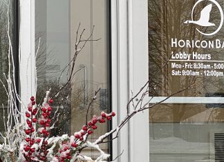 First measurable snowfall in Washington County snow fall Horicon Bank