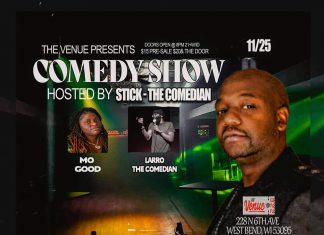 Pre-Thanksgiving Comedy Show at The Venue in West Bend