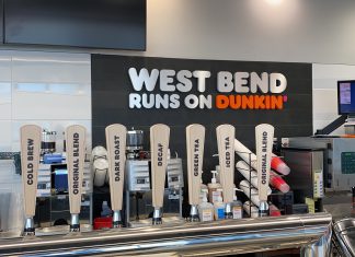Sneak peek inside the new Dunkin’ Donuts / Baskin Robbins in West Bend Dunkin donuts