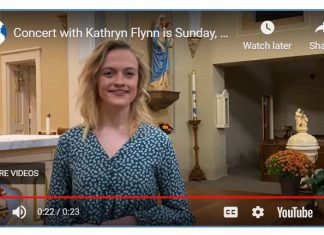 VIDEO | Behind-the-scenes with Kathryn Flynn as she preps for November 22 recital