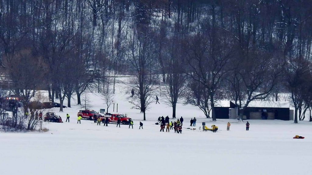 Hartford ice rescue, rescued