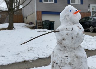 Get your shovels ready: Winter Storm Warning Issued for Washington County snowman