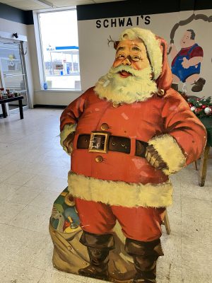 Santa at Schwai's