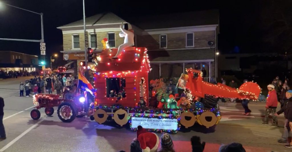 Scouts float, Snoopy