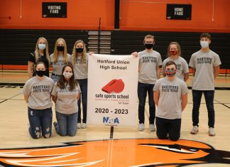 Hartford Union High School receives Safe Sports School Award | By Teri Kermendy Hartford Union High School