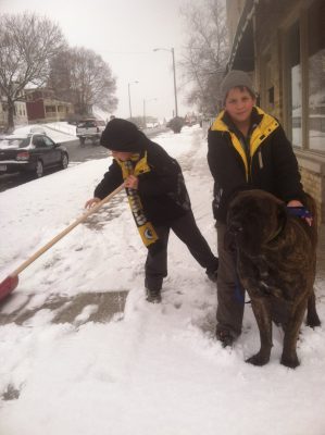 snow shoveling 2017, weather