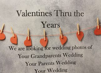 Share your parents and grandparents wedding photos for Valentine’s Day Valentines through the years