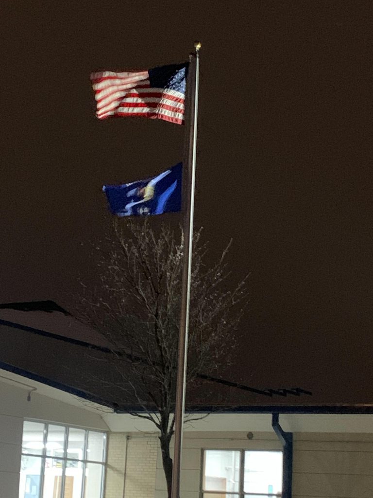 US flag Hartford