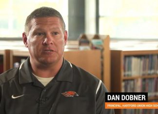 Dan Dobner resigns as principal at Hartford Union High School Dan Dobner