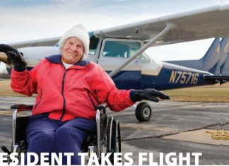 Cedar Ridge resident Jean Hauser takes flight | By Carrie Sturn Jean Hauser