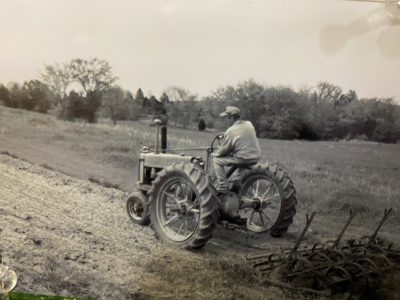 tractor plow, Butch Vranna