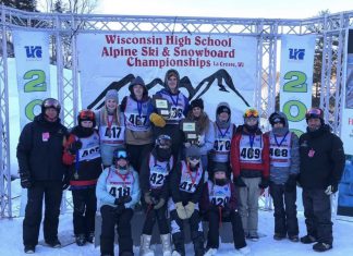 Slinger Snowboard team scores big win at State race at Mt. LaCrosse | By Delaney Braun Slinger snowboard