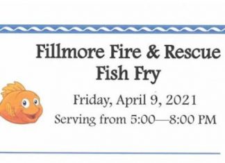 Mark your calendar April 9 for the Fillmore Fire & Rescue Fish Fry
