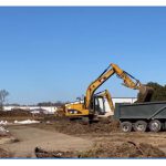 demolition, construction, truck