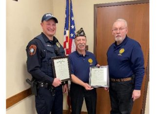 Hartford American Legion Post recognizes Police Officer Nickolas Hubbard | By Steve Volkert Nickolas Hubbard