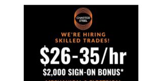 sign-on bonus, Charter